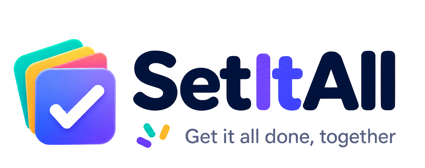 SetItAll — Get it all done, together